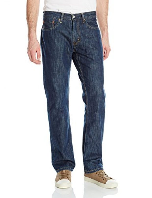 Normally $60, these relaxed straight jeans are 49 percent off today (Photo via Amazon)