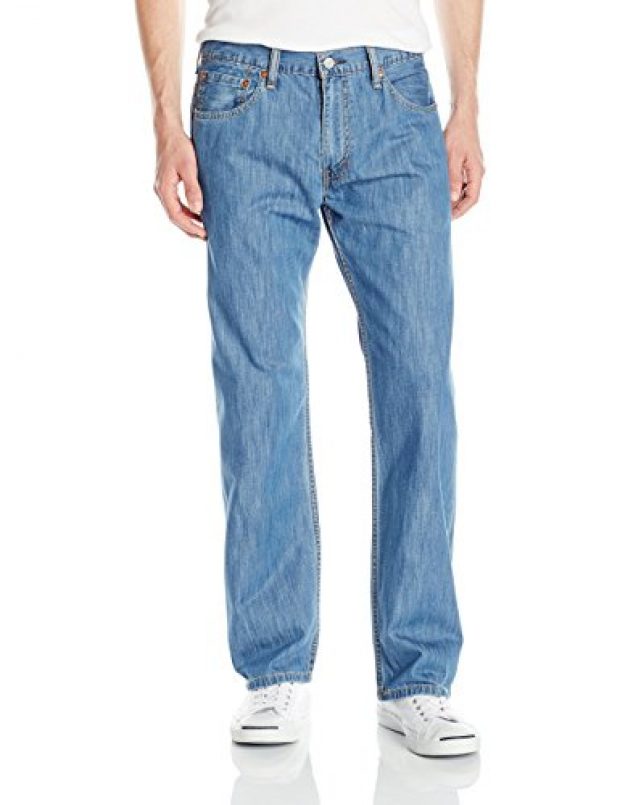 Normally $60, these loose straight-leg jeans are 49 percent off today (Photo via Amazon)