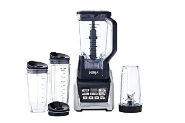 Normally $200, this Ninja blender duo is 32 percent off today (Photo via Amazon)