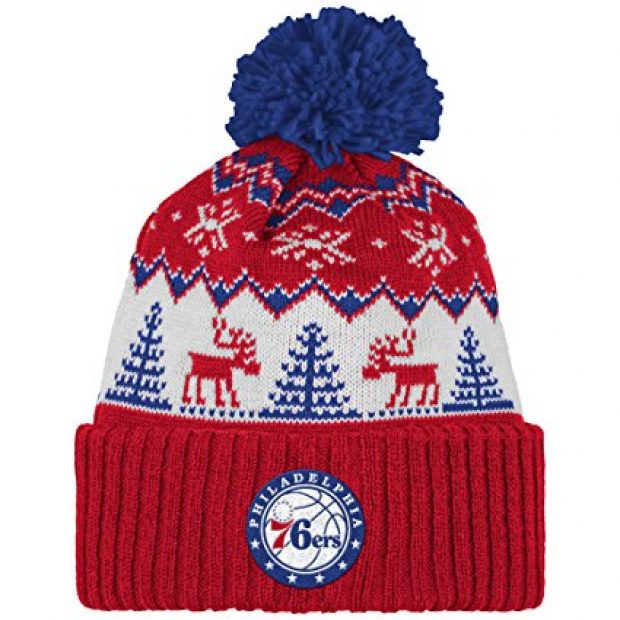 These NBA Christmas hats normally cost $24 but are only $15 today (Photo via Amazon)