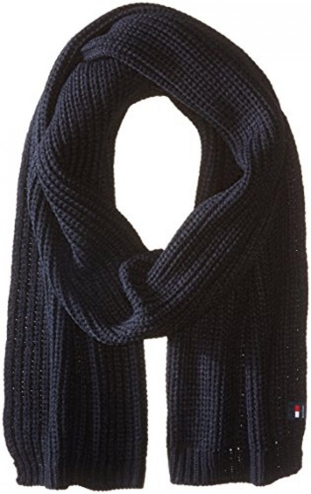 Normally $55, this Tommy Hilfiger scarf is 62 percent off today (Photo via Amazon)