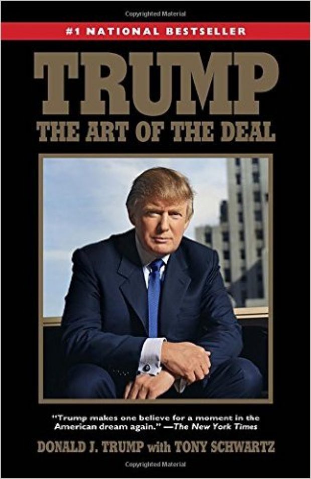 Any list of books to give this year would be incomplete without President Elect Trump's classic (Photo via Amazon)