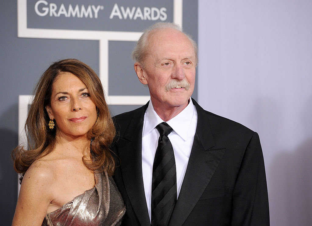 Musicians Butch Trucks (R) and Melinda Trucks arrives at the 54th Annual GRAMMY Awards held at Staples Center on February 12, 2012 in Los Angeles, California. (Photo by Jason Merritt/Getty Images)