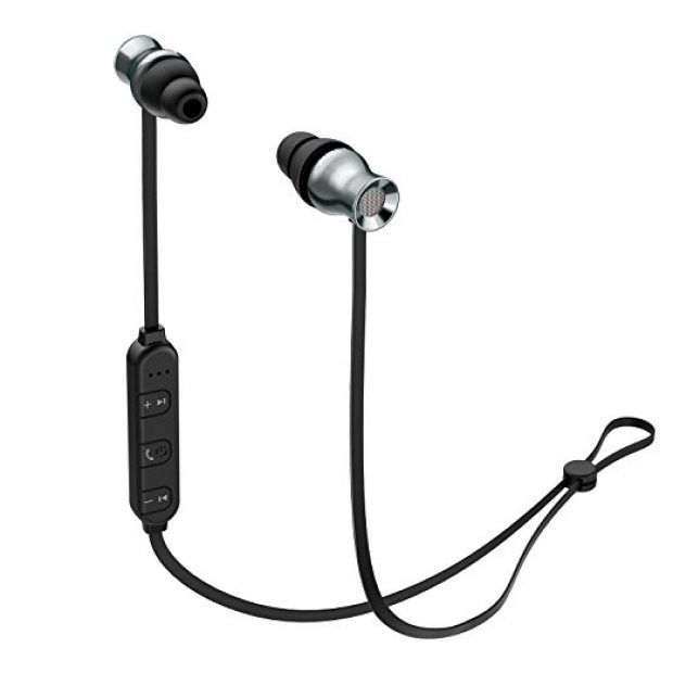 Normally $36, these bluetooth earbuds are 50 percent off with this code (Photo via Amazon)