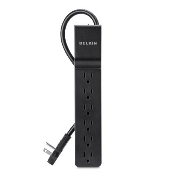 Normally $16, this surge protector is 53 percent off today (Photo via Amazon)