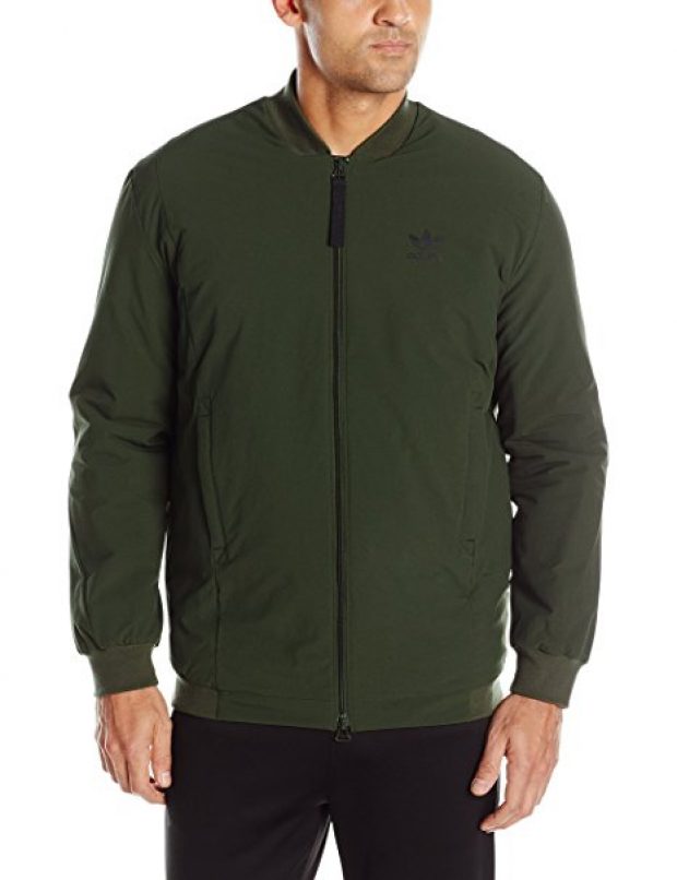 Normally $100, this Adidas bomber is 40 percent off today (Photo via Amazon)
