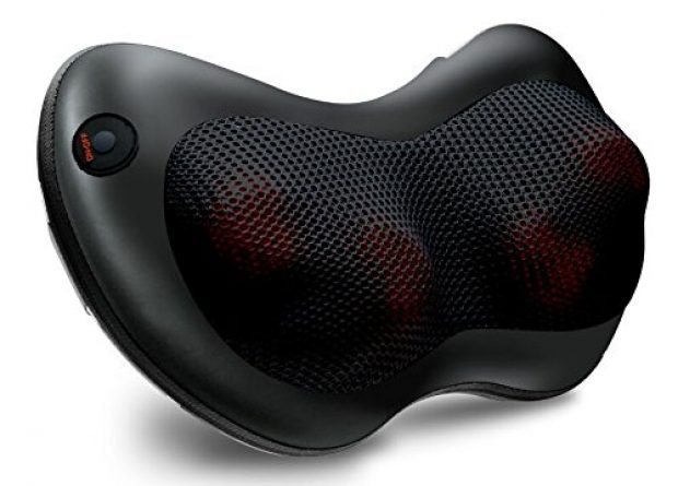 Normally $43, this massage pillow is 14 percent off with this code (Photo via Amazon)