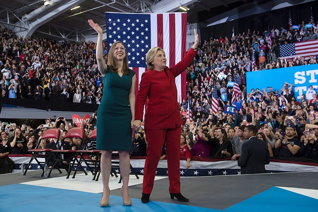 Chelsea and Hillary Clinton (Getty Images)