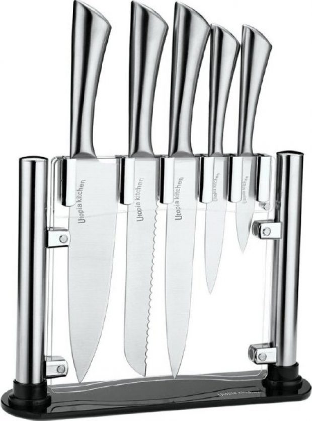Normally $100, this knife set is 75 percent off today (Photo via Amazon)