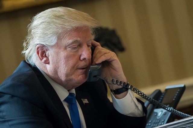 Donald Trump Speaks With Russian Leader Vladimir Putin From The White House (Photo: Drew Angerer/Getty Images)