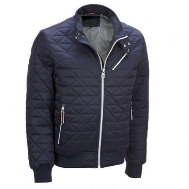 Normally $150, this quilted bomber is 50 percent off (Photo via Wilson's Leather)