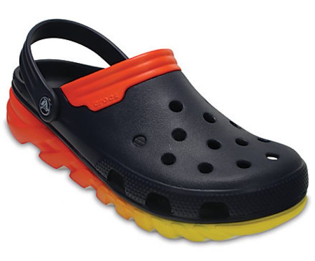 Normally $44.99, this pair of Crocs is 25 percent off (Photo via Crocs)