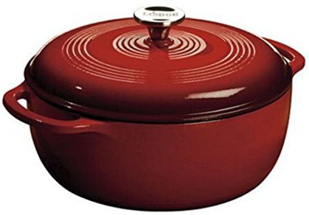 Normally $115, this dutch oven is 50 percent off (Photo via Amazon)