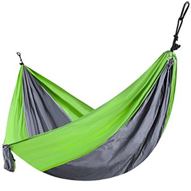Normally $50, this outdoor camping hammock is 64 percent off (Photo via Amazon)