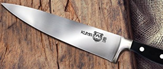 This knife is razor sharp out of the box (Photo via Amazon)