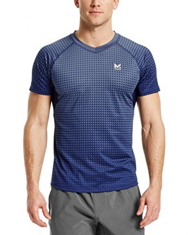 Normally $45, this running T-shirt is 20 percent off. It is available in two different color options (Photo via Amazon)