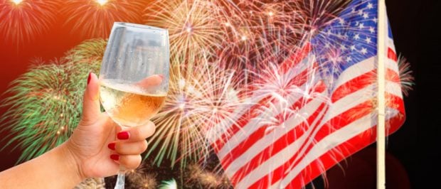 Celebrate America with Deplorable wine (Photo via Shutterstock)