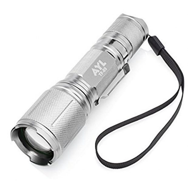 Normally $50, this tactical flashlight is 70 percent off (Photo via Amazon)