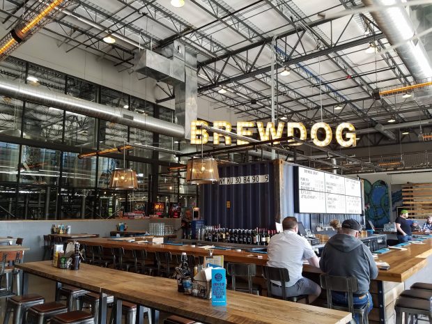 BrewDog facility in Columbus, Ohio (Daily Caller News Foundation/Christopher Bedford)
