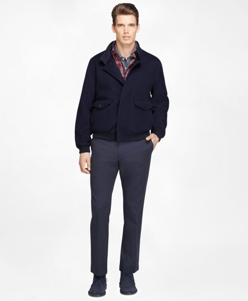 Normally $600, this bomber jacket is 70 percent off (Photo via Brooks Brothers)
