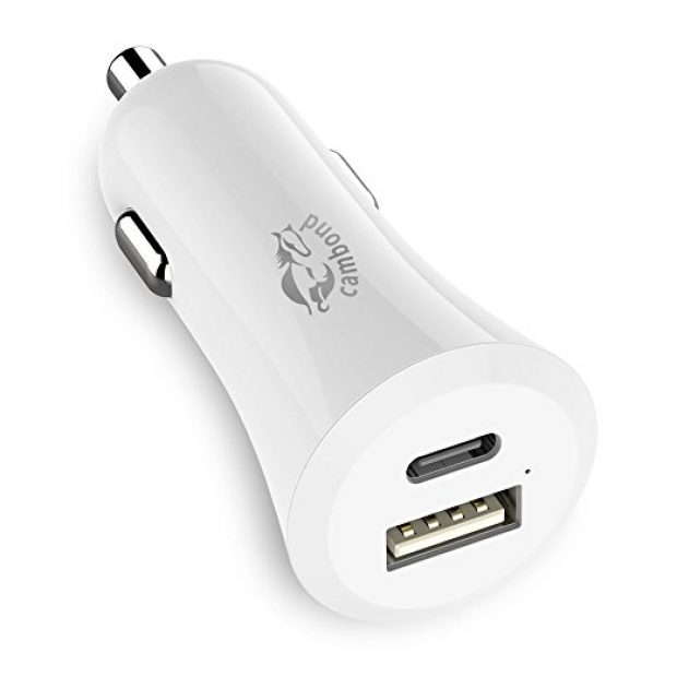 Normally $26, this car charger is 73 percent off with this code (Photo via Amazon)