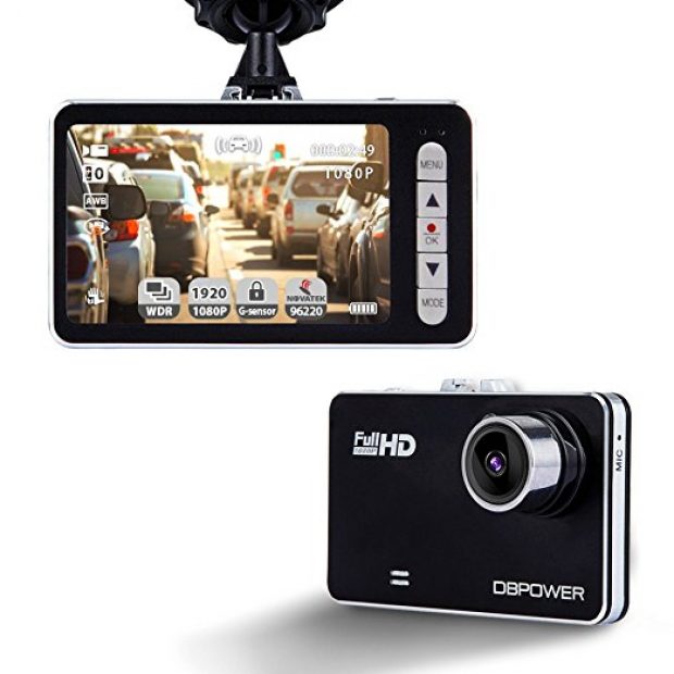 Normally $60, this dash cam is 33 percent off (Photo via Amazon)