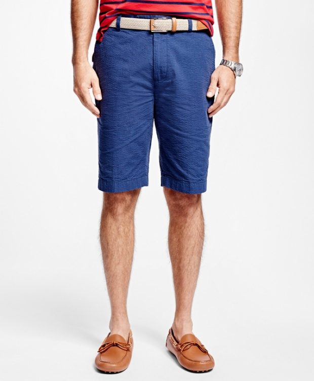 Normally $90, these shorts are 50 percent off. They are also available in white (Photo via Brooks Brothers)