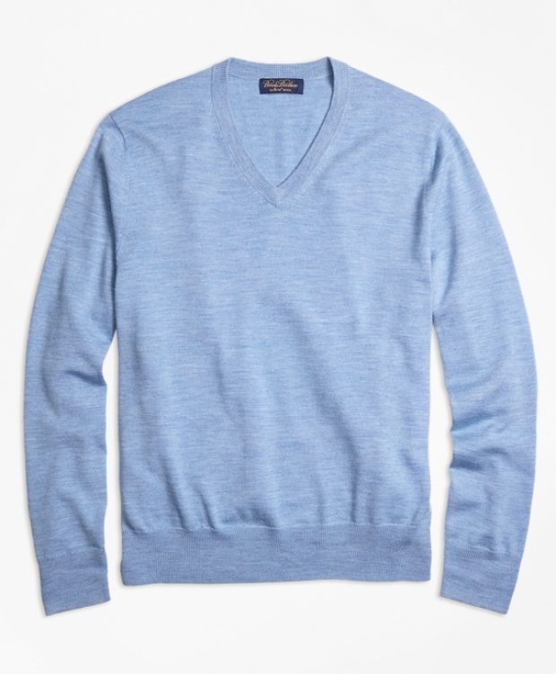 Normally $150, this wool sweater is 60 percent off. It is available in 13 different colors (Photo via Brooks Brothers)