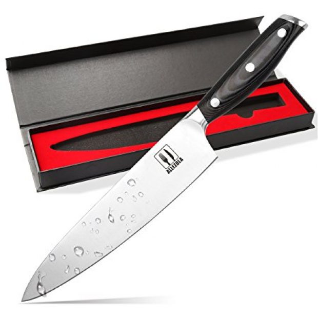 Normally $100, this chef's knife is 74 percent off for the next 4 hours (Photo via Amazon)
