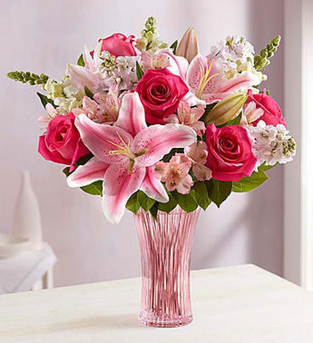 Normally as much as $70, this Mother's Day arrangement is 20 percent off with the code MTHR49 (Photo via 1800flowers)