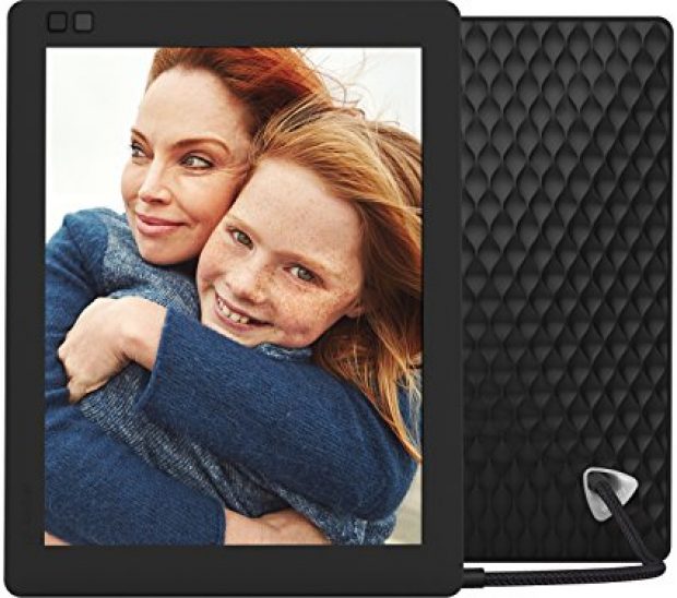 Normally $180, this digital photo frame is 31 percent off today. It comes in four different colors (Photo via Amazon)
