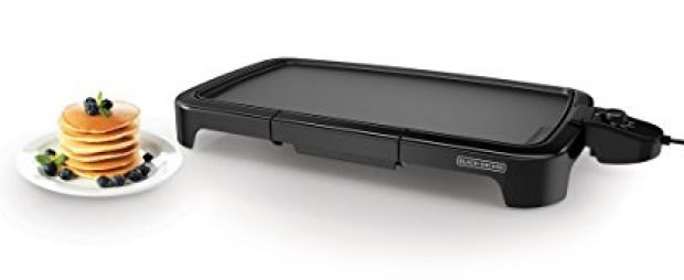 Normally $63, this electric griddle is 63 percent off (Photo via Amazon)