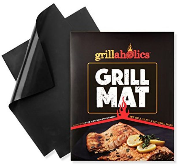 Normally $40, this grill mat is 50 percent off (Photo via Amazon)