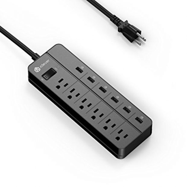 Normally $50, this power strip is 62 percent off with this code (Photo via Amazon)