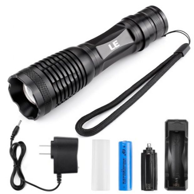 Normally $13, this flashlight is 23 percent off with this exclusive code (Photo via Amazon)