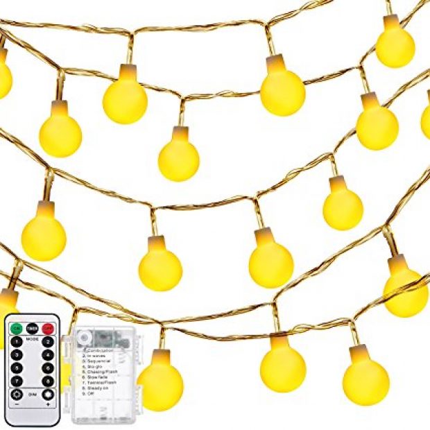 Normally $20, these string lights are 70 percent off with this exclusive code (Photo via Amazon)