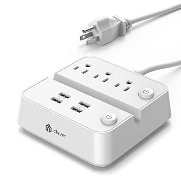 Normally $37, this #1 bestselling power strip is 59 percent off with this code (Photo via Amazon)