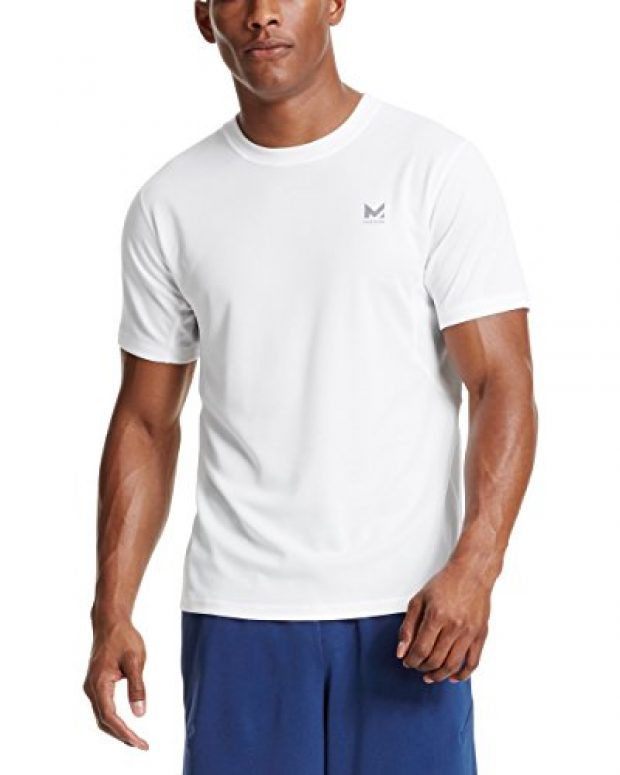 Normally $30, this athletic shirt is 20 percent off today. It is available in 9 colors (Photo via Amazon)