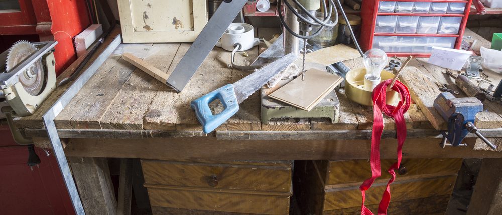 Home toolbench (Photo via Shutterstock)