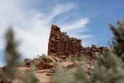 Cave Towers in Bears Ears National Monument is pictured in Utah's Four Corners region