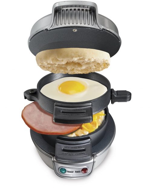 Isn't this mouth-watering? (Photo via Amazon)Normally $30, this breakfast sandwich maker is 37 percent off (Photo via Amazon)
