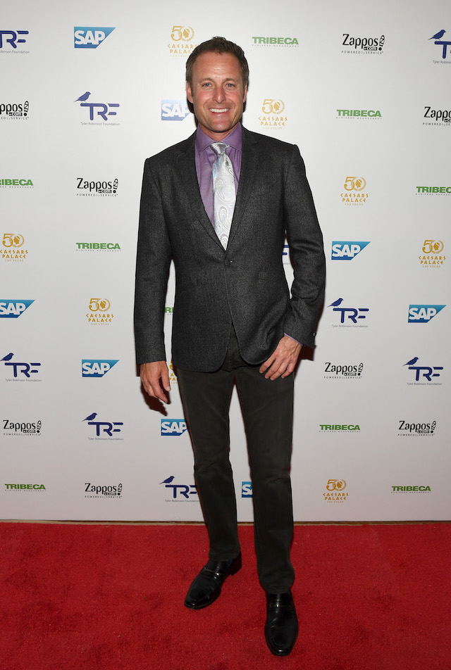 LAS VEGAS, NV - SEPTEMBER 30: Television personality Chris Harrison attends the third annual Tyler Robinson Foundation gala benefiting families affected by pediatric cancer at Caesars Palace on September 30, 2016 in Las Vegas, Nevada. (Photo by Ethan Miller/Getty Images)