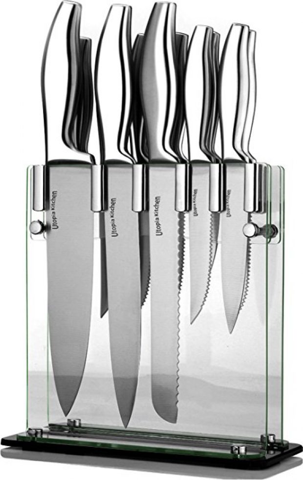 Normally $300, this 12-knife set is 89 percent off today (Photo via Amazon)