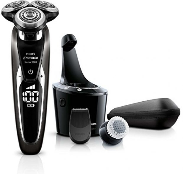 Normally $300, this electric shaver with bonus cleansing brush is 40 percent off today (Photo via Amazon)