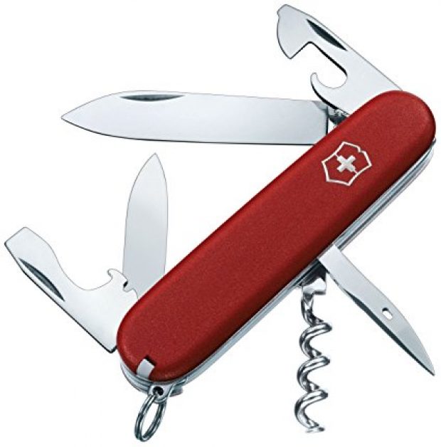 Normally $18, this Swiss Army knife is 26 percent off today (Photo via Amazon)