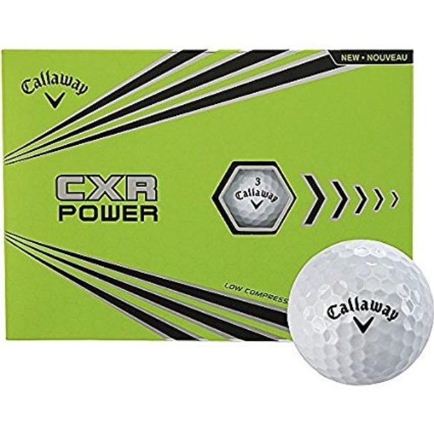 Normally $20, these CXR Power golf balls are 45 percent off today (Photo via Amazon)