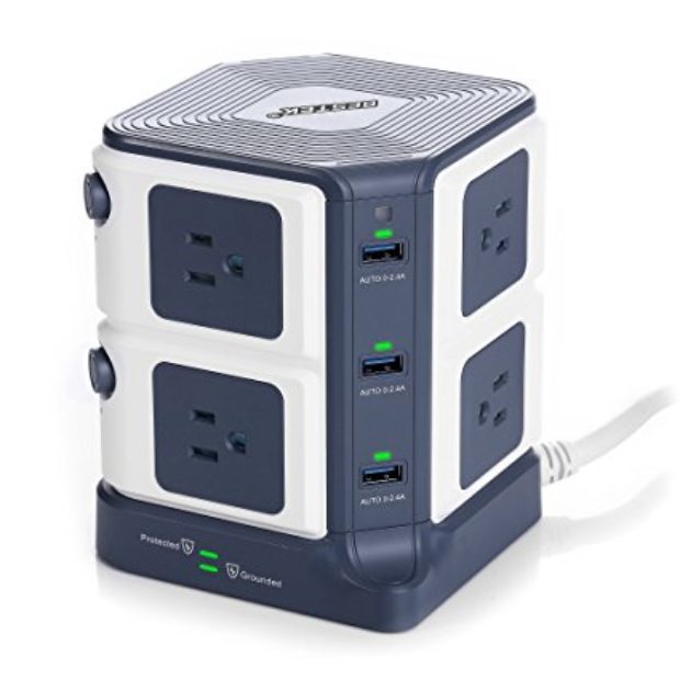 Normally $40, this power strip is 23 percent off with this code (Photo via Amazon)