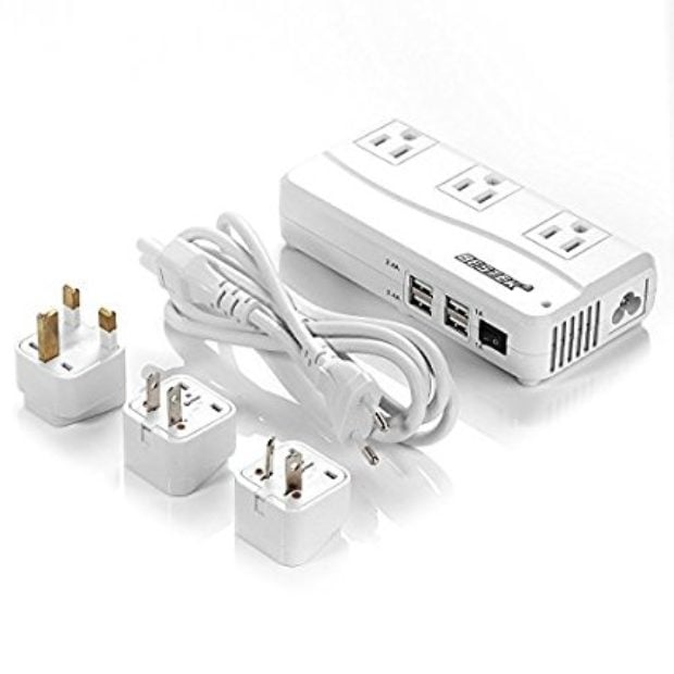 Normally $71, this universal travel adapter is 55 percent off for Prime Day (Photo via Amazon)