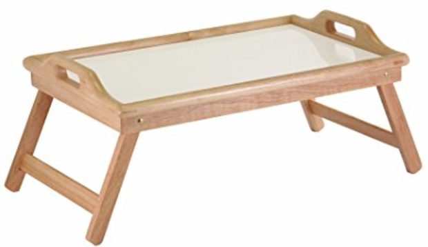 Normally $35, this bed tray is 56 percent off (Photo via Amazon)