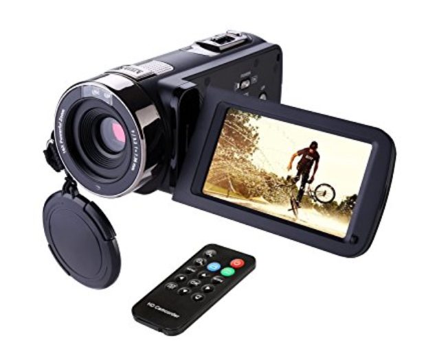 Normally $120, this camcorder is 26 percent off today (Photo via Amazon)